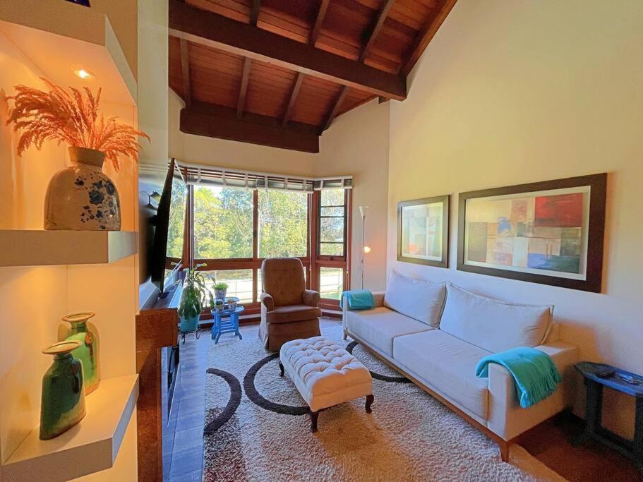 Aconchegante Apto 3 Dorm. Com Piscina Aquecida กรามาโด ภายนอก รูปภาพ