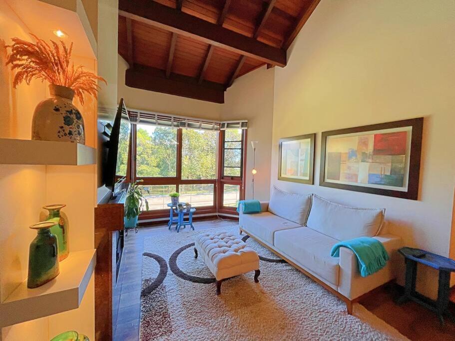 Aconchegante Apto 3 Dorm. Com Piscina Aquecida กรามาโด ภายนอก รูปภาพ