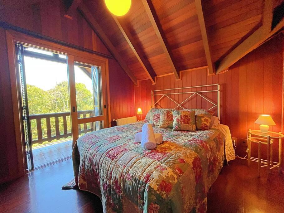 Aconchegante Apto 3 Dorm. Com Piscina Aquecida กรามาโด ภายนอก รูปภาพ